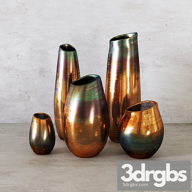 Vase West elm - luster curve vases