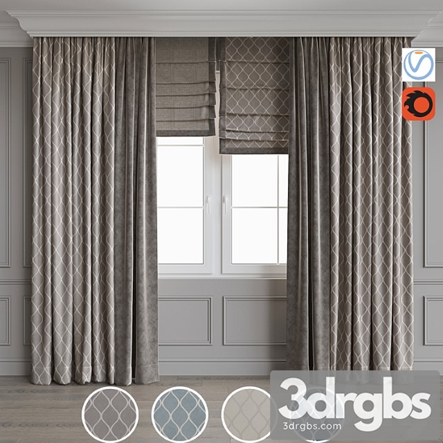 Modern style curtains 9