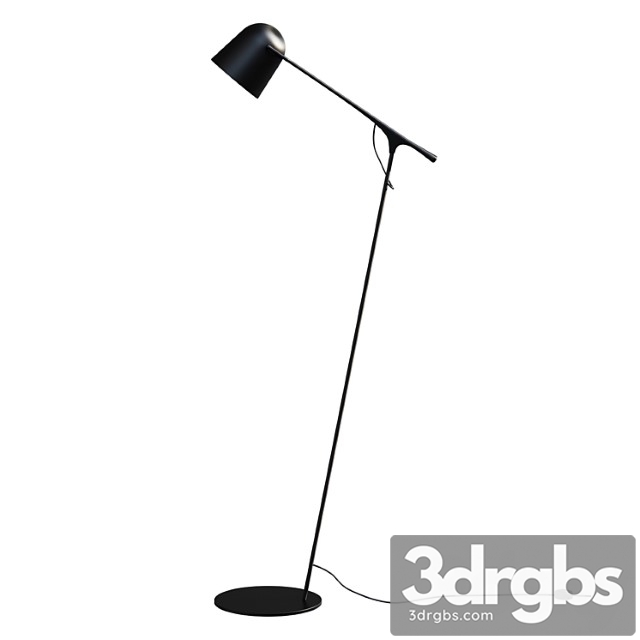 Floor lamp Minimal Black Iron Floor Lamp Outdoor Lamp