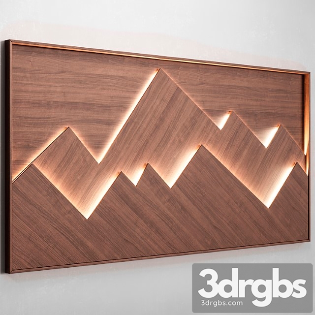 Mountains Wall Panel