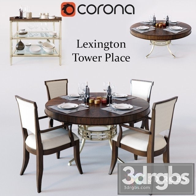 Lexington Tower Place Table and Chair