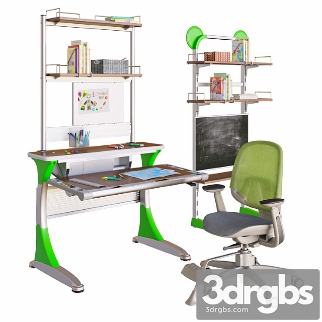 A set of furniture for the student