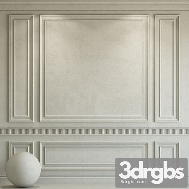 Decorative Plaster With Molding 185