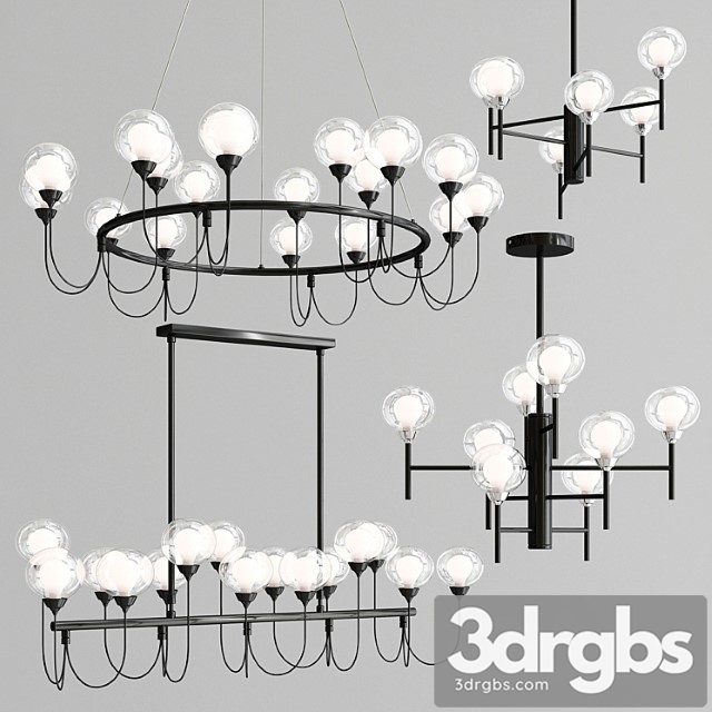 Demarkt chandelier bremen collection light