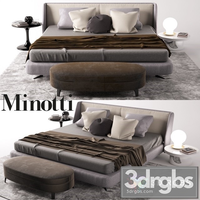 Minotti Creed Bed 02