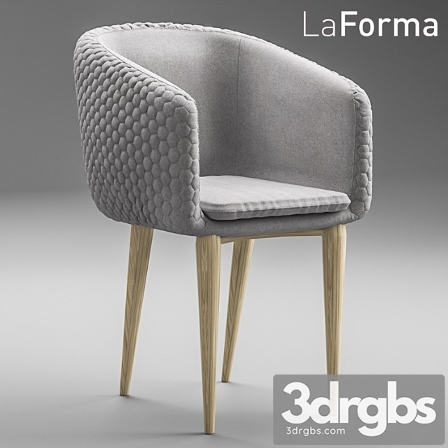 La forma harmon quilted tub chair 2