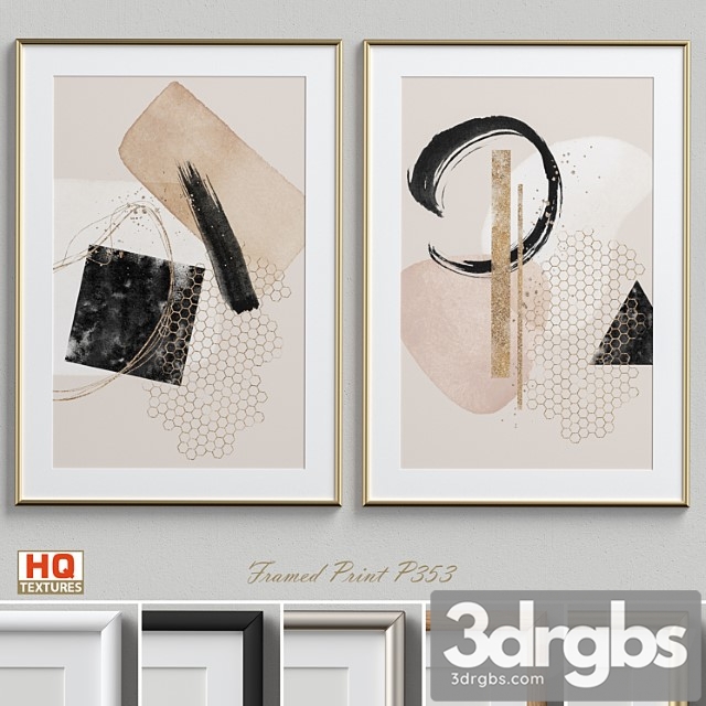 Framed Print P 353