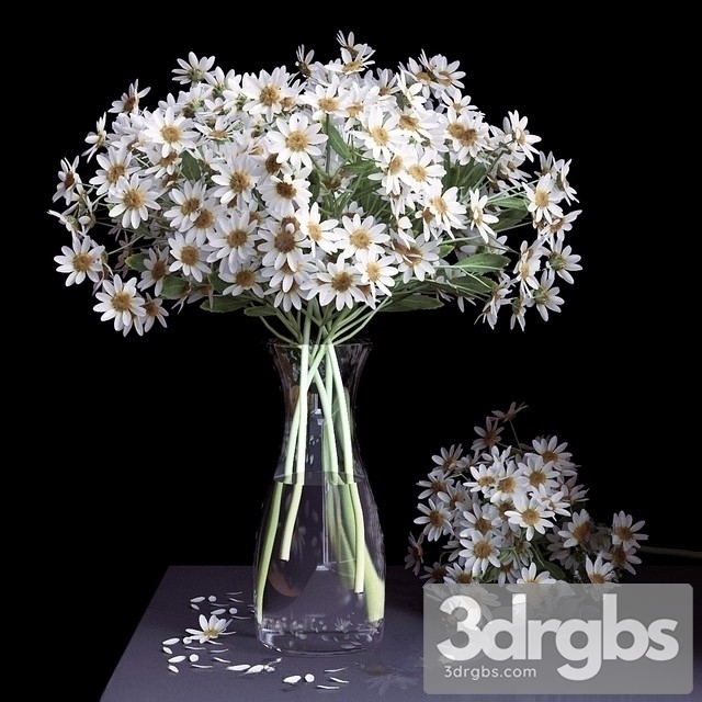 Bouquet Flowers Vase 18