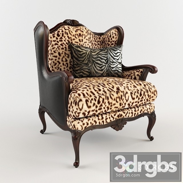 Love My Leopard Chair High