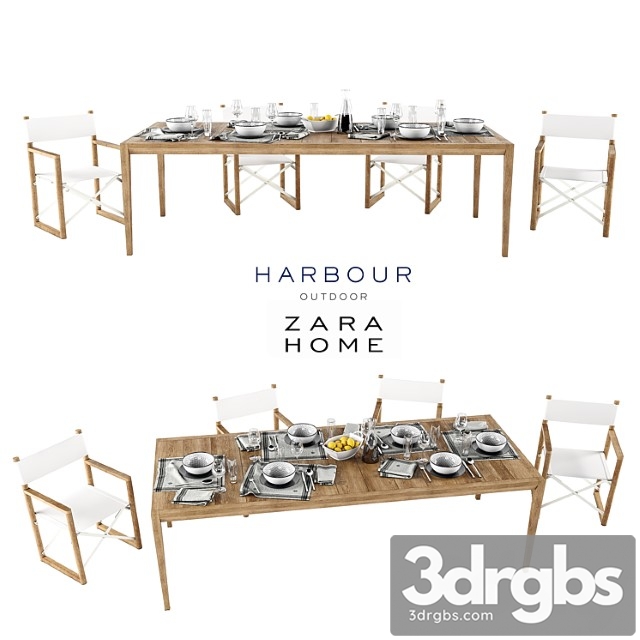 Harbor Outdoor collect and Zara Home Table Setting