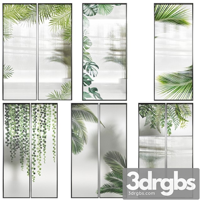 Phyto glass partition