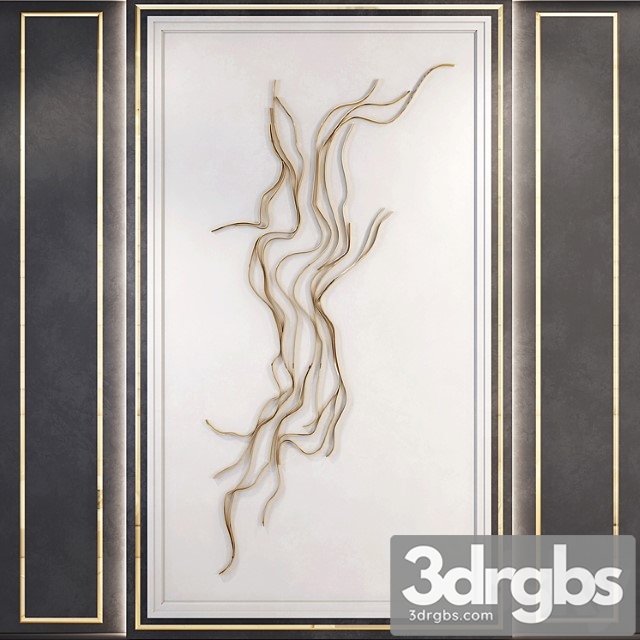 Waves Metal Wall Panel 4