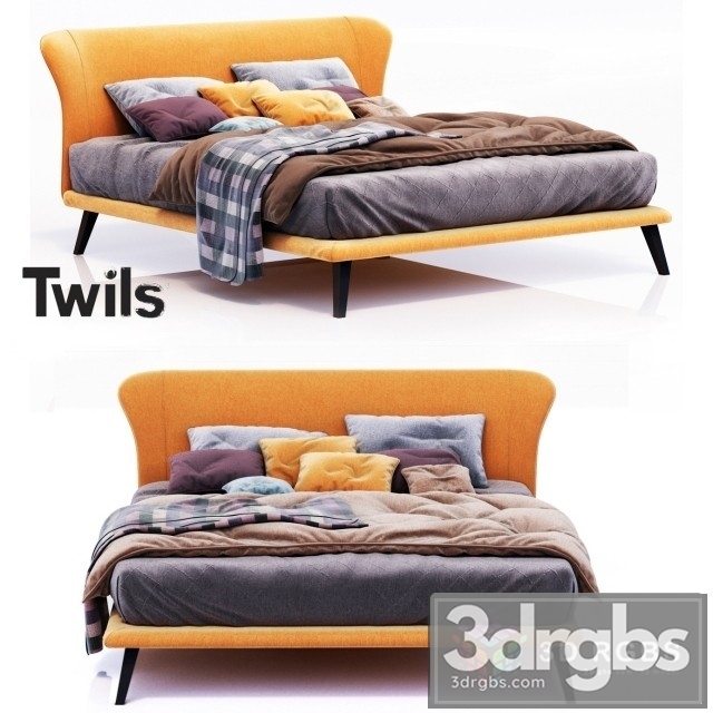 Twils Orange Bed