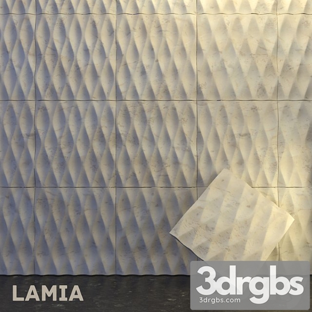 Decorative plaster Lamia panel