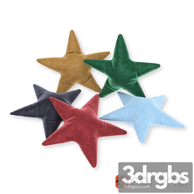 Decorative cushions-stars