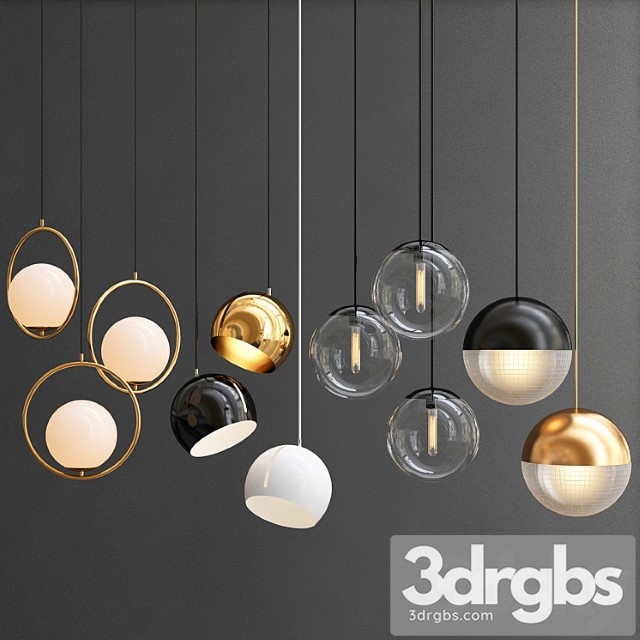 Collection of pendant lights new