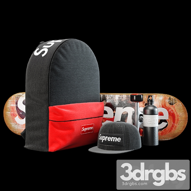 Supreme decorative set (black)