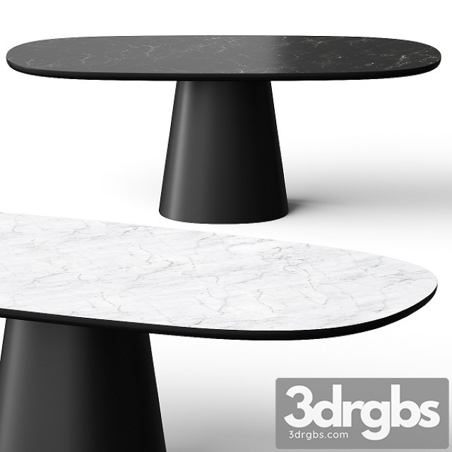 BB Italia Allure O Dining Table