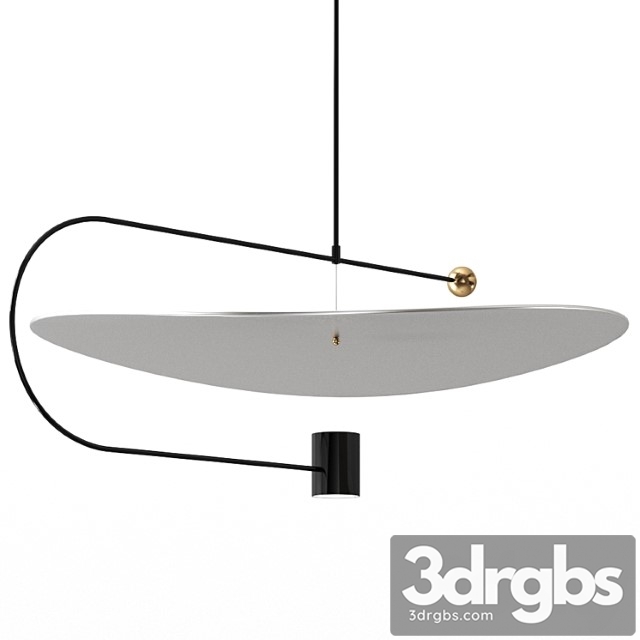 Float wide pendant light