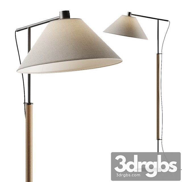 Crate and Barrel Luka Petite Directional Floor Lamp