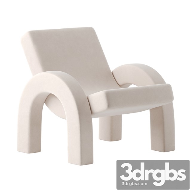 Arco lounge chair by dusty deco
