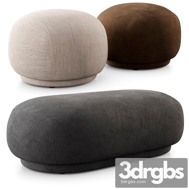 Rico Pouf And Ottoman By Ferm Living