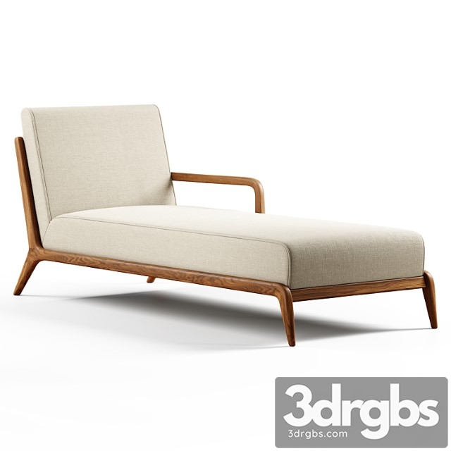 Zara home - the chaise longue oak and linen