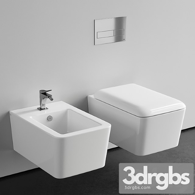 Gessi rettangolo wall-hung wc