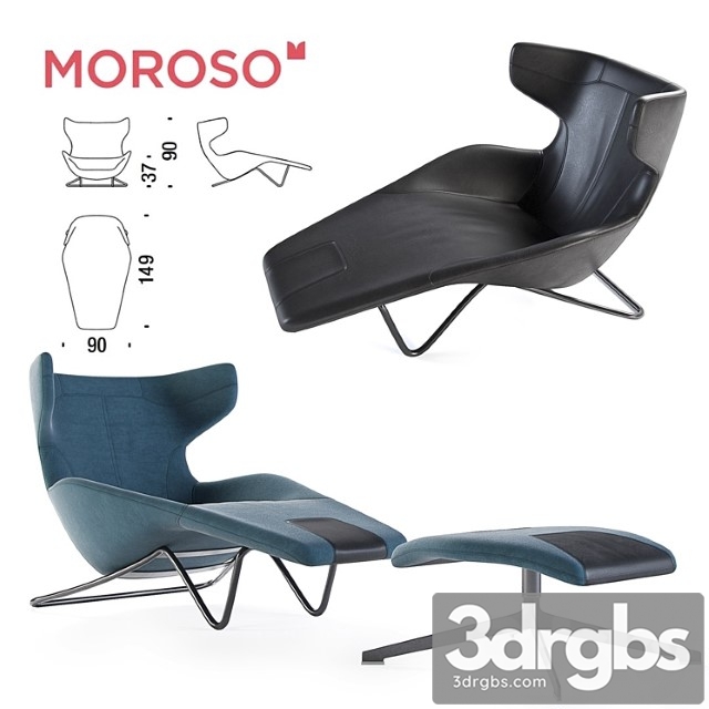 Couch moroso, take a line for a walk, chaise longue 2