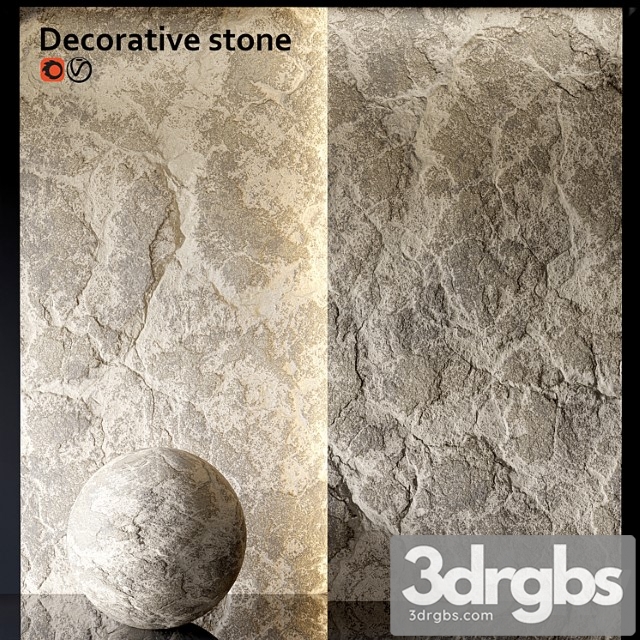 Decorative stone wall 4k