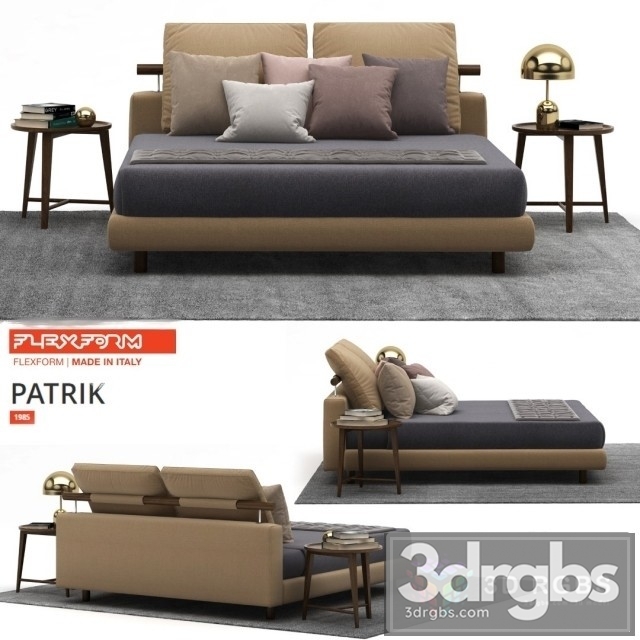 Flexform Patrik Bed