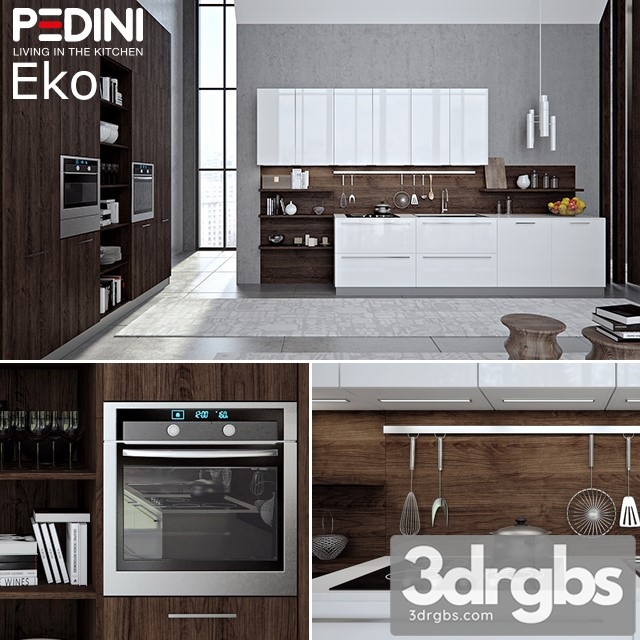 Kitchen Pedini Eko Set3