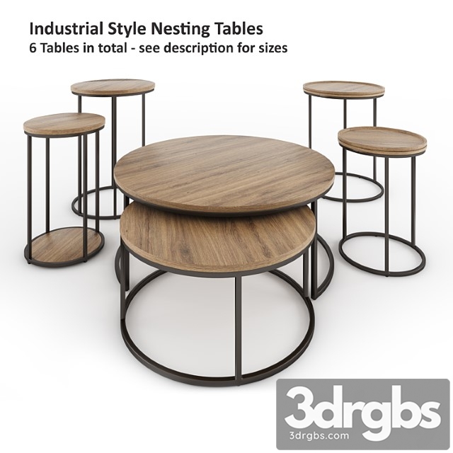 Coffee Table Industrial Style