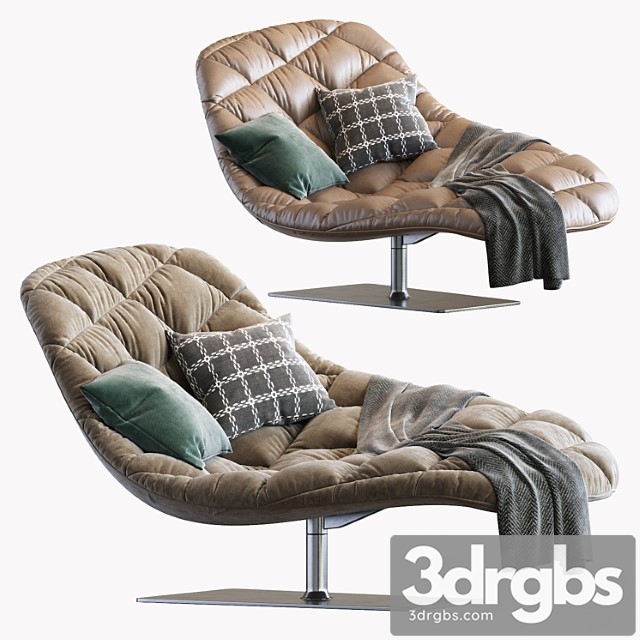 Moroso bohemian chaise longue 2