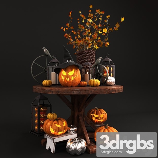 Decorative set Halloween set