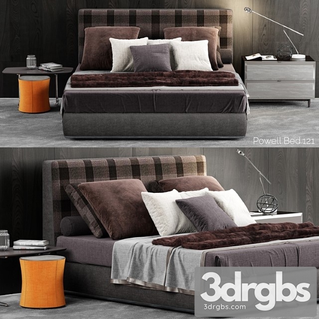 Minotti powell bed.121 2