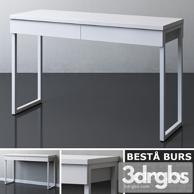 Ikea besta burs desk 2