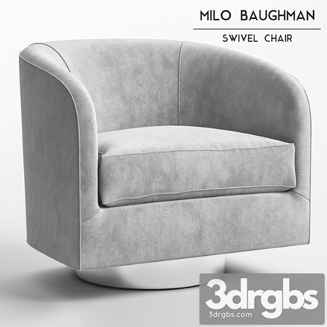 Milo Baughman Swivel Chair 1
