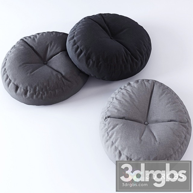 Pouf Rounded 3 Types