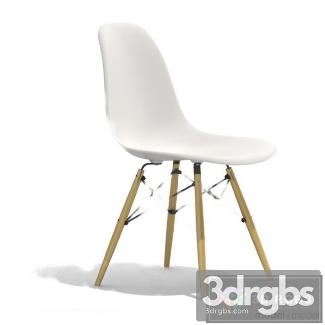 Eames Plastic Side Chair Dsw Chair Vitra White