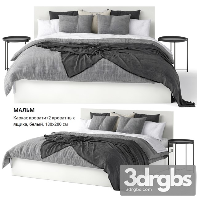 Bed ikea malm