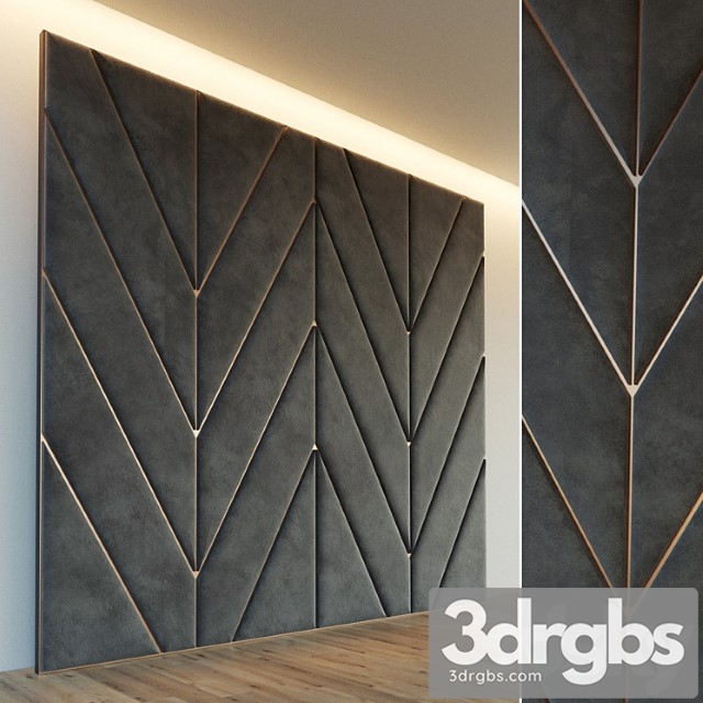 Decorative wall. soft panel. 28