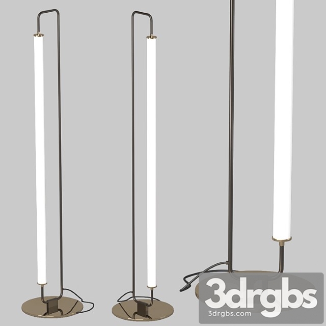 Floor Lamp Linear Metal