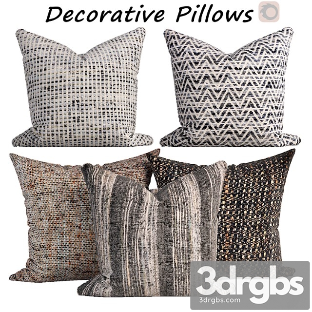 Decorative pillows set 587