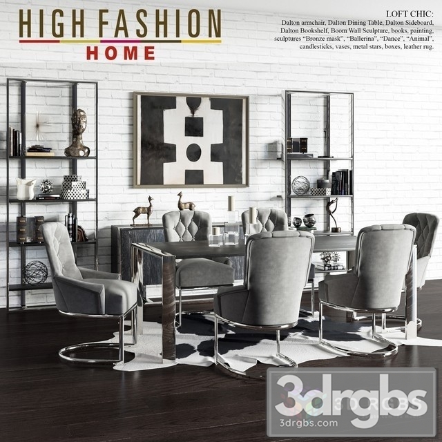 High Fashion Home Loft Chic Dalton