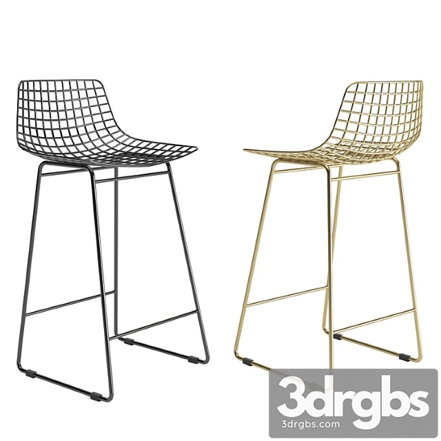 Hkliving wire stool