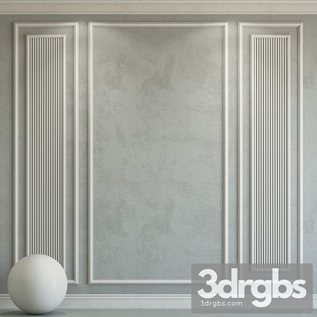 Decorative Plaster With Molding 116