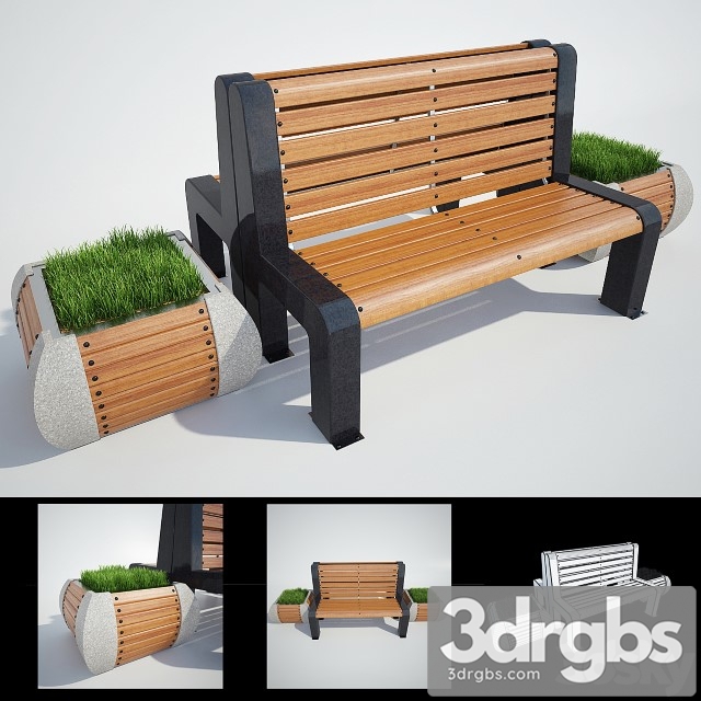 Bench For Park