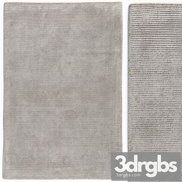 Carpet Benuta Lines Viscose Grey Rug