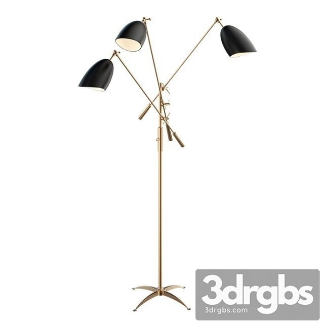 Triple Arm Floor Lamp